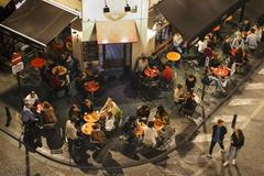 Brusel kavárna restaurace bar noční život