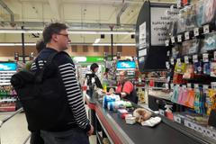 Kaufland Podbaba duben 2019 nakupování