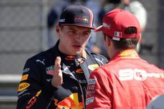 Max Verstappen a  Charles Leclerc na Red Bull Ringu 2019