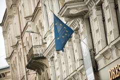 Evropská unie vlajka ilustrační