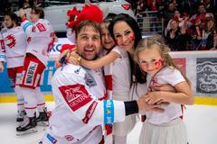 Třinec slaví extraligový titul 2019: Jiří Polanský