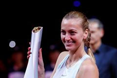 Petra Kvitová na turnaji ve Suttgartu 2019