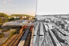 náhled - vizualizace terminál Smíchov