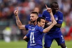 Olivier Giroud ve finále Evropské ligy 2019