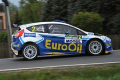 Václav Pech, Ford Fiesta R5 na Rallye Šumava Klatovy 2019