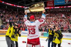 Třinec slaví extraligový titul 2019