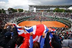 Fanoušci Kylea Edmunda na French Open 2019