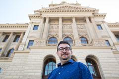 Národní Muzeum před otevřením, rekonstrukce, 2018, 11. říjen - Michal Lukeš, ředitel