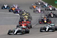 Start VC Číny formule 1