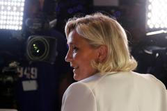 Šéfka Národního sdružení Marine Le Penová.