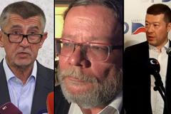 Sestřih z eurovoleb: Sprostá antikampaň, hřímal Babiš. Tvrdá rána, bědovala ČSSD