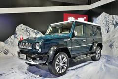 čínská auta v Šanghaji