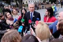 Prezidentské volby v Litvě vyhrál podle všeho ekonom Nauséda