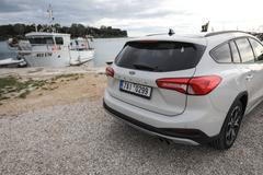 Chorvatsko 2019 - test auta Ford Focus Active