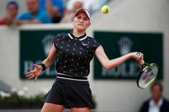 Markéta Vondroušová ve čtvrtfinále French Open 2019