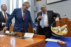 Miloš Zeman, prezident, kraj Vysočina, Jiří Běhounek