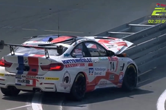 Havárie BMW v závodě 24 hodin na Nürburgringu 2019