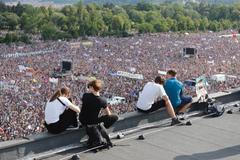 Demonstrace na Letné