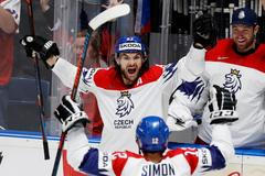 Michael Frolík v zápase Česko - Švýcarsko na MS 2019