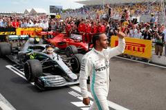 Lewis Hamilton (Mercedes), vítěz Velké ceny Francie formule 1