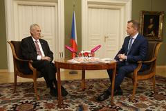 Miloš Zeman a Jaromír Soukup