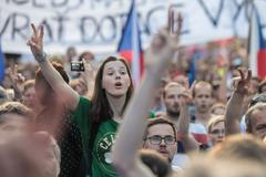 Druhá demonstrace proti Benešové a Babišovi na Václavském náměstí, Milion chvilek, 4. 6. 2019