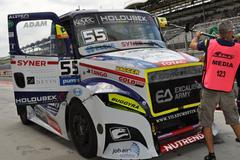 Adam Lacko v Buggyře na závodě ME tahačů na Hungaroringu 2019