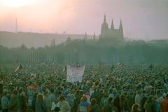 Demonstrace Letná - listopad 1989