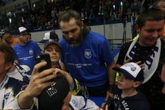 hokej, Kladno, oslavy návratu do extraligy, Jaromír Jágr