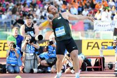 Tomáš Staněk na mítinku Diamantové ligy v Římě.