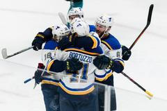 NHL: Stanley Cup Playoffs-St. Louis Blues at San Jose Sharks