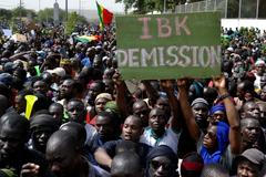 Protesty v Mali