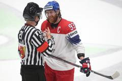 Jakub Voráček v zápase Česko - Rakousko na MS 2019