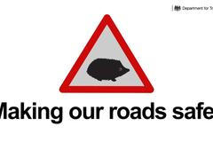 Velká Británie zavádí dopravní značku se symbolem ježka