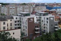 Praha-Žižkov, Koněvova, bytové domy, Peter Lacko, A.LT architekti