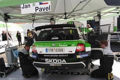 Jan Kopecký, Škoda Fabia R5 na Rallye Šumava Klatovy 2019