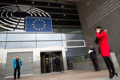 Ilustrační fotografie, Evropský parlament, Brusel, 2017