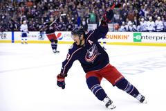 NHL: Stanley Cup Playoffs-Tampa Bay Lightning at Columbus Blue Jackets