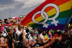 Celoevropská přehlídka EuroPride ve Vídni, 15. 6. 2019