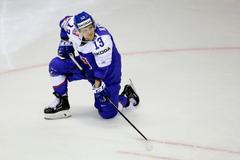 Smutný Michal Krištof po zápase Slovensko - Kanada na MS 2019