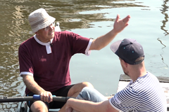 Právě jsem potkal dvě leklé ryby, šokovala bankéře a veslaře Ondřeje Jonáše "čistota" Vltavy