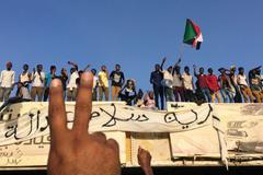 Velké protesty v Súdánu.