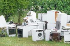 Elektrozařízení, pračky, odpad