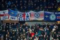 Fanoušci Chelsea v prvním čtvrtfinále Evropské ligy Slavia - Chelsea