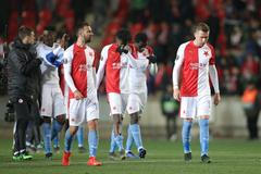 Smutní slávisté po prvním čtvrtfinále Evropské ligy s Chelsea