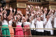 Dětský romský sbor Čhavorenge a Ida Kelarová - koncert na Den Romů v Rudolfinu