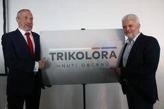 Václav Klaus mladší společně s exhejtmanem za ODS Liborem Lukášem