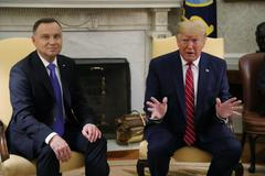 Andrzej Duda a Donald Trump