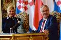 Miloš Zeman Kolinda Grabarová Kitarovičová