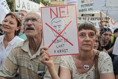 Druhá demonstrace proti Benešové a Babišovi na Václavském náměstí, Milion chvilek, 4. 6. 2019